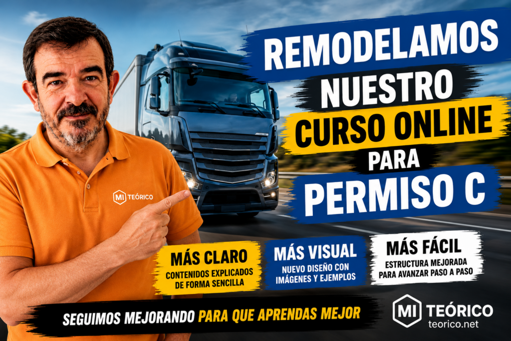 Remodelamos nuestro curso online para el permiso C